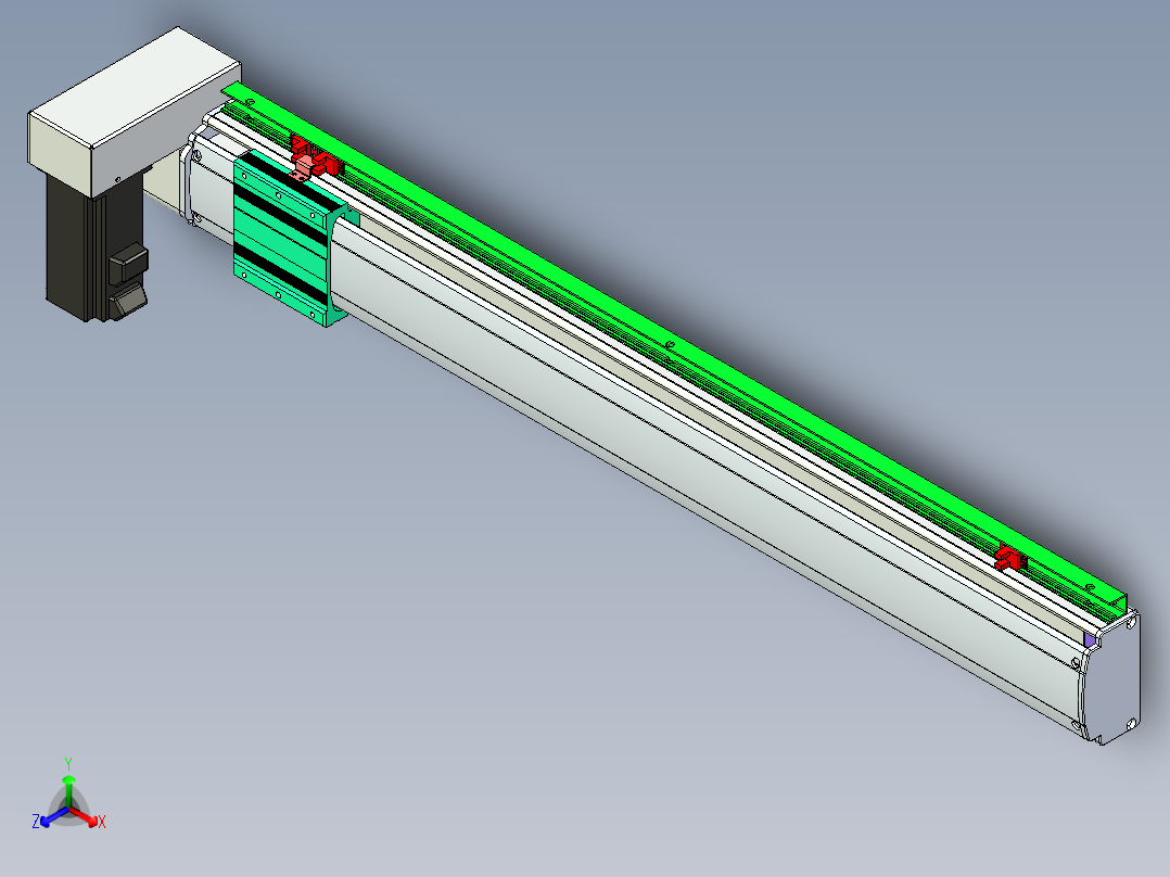 威洛博VBF10-L45-S700-BRU-P40-C4正等轴测图