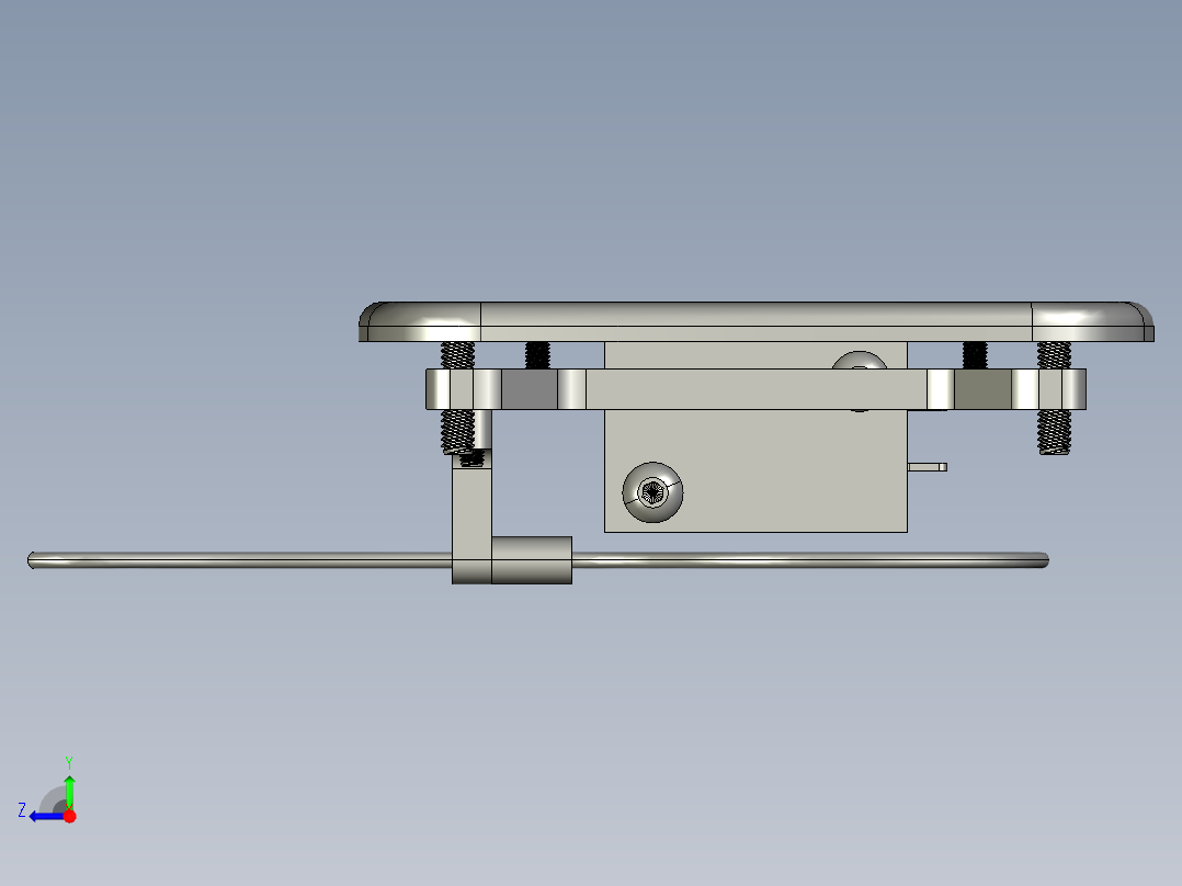 释放手柄v5右视图
