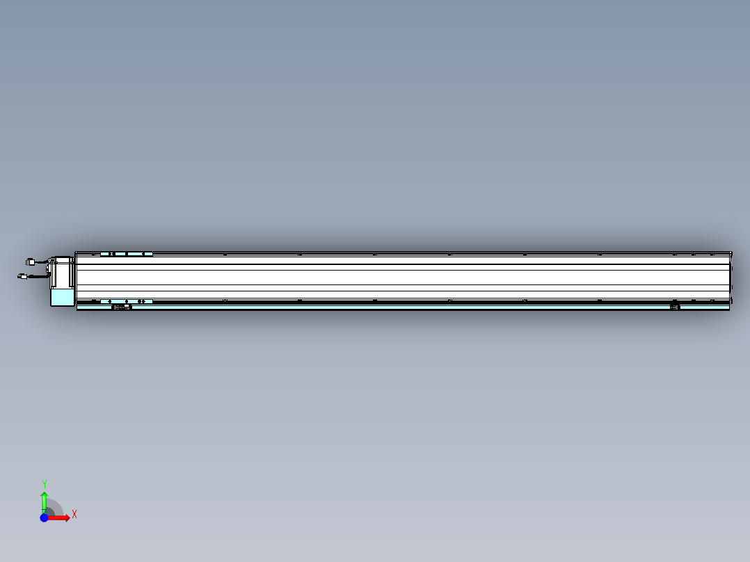 威洛博VBF同步带传动一般环境VBF14-L45-S1450-BLU-ZP40-C3前视图