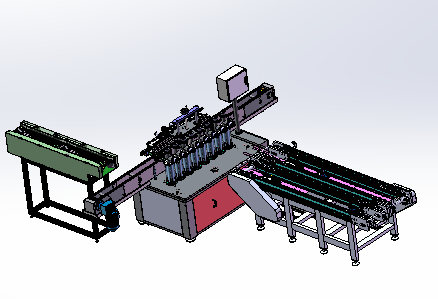 倍力气缸组装生产线sw17可编辑