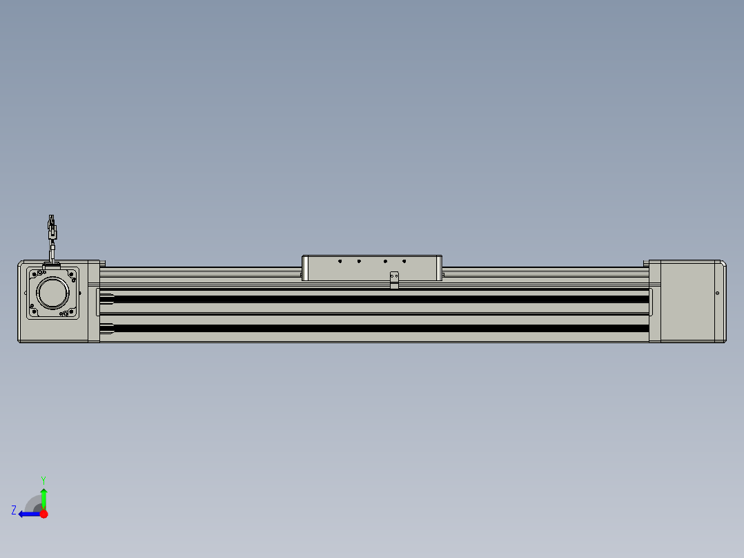 威洛博直线电机模组EB20-L224-S650-L-ZP75-MS3-5K右视图