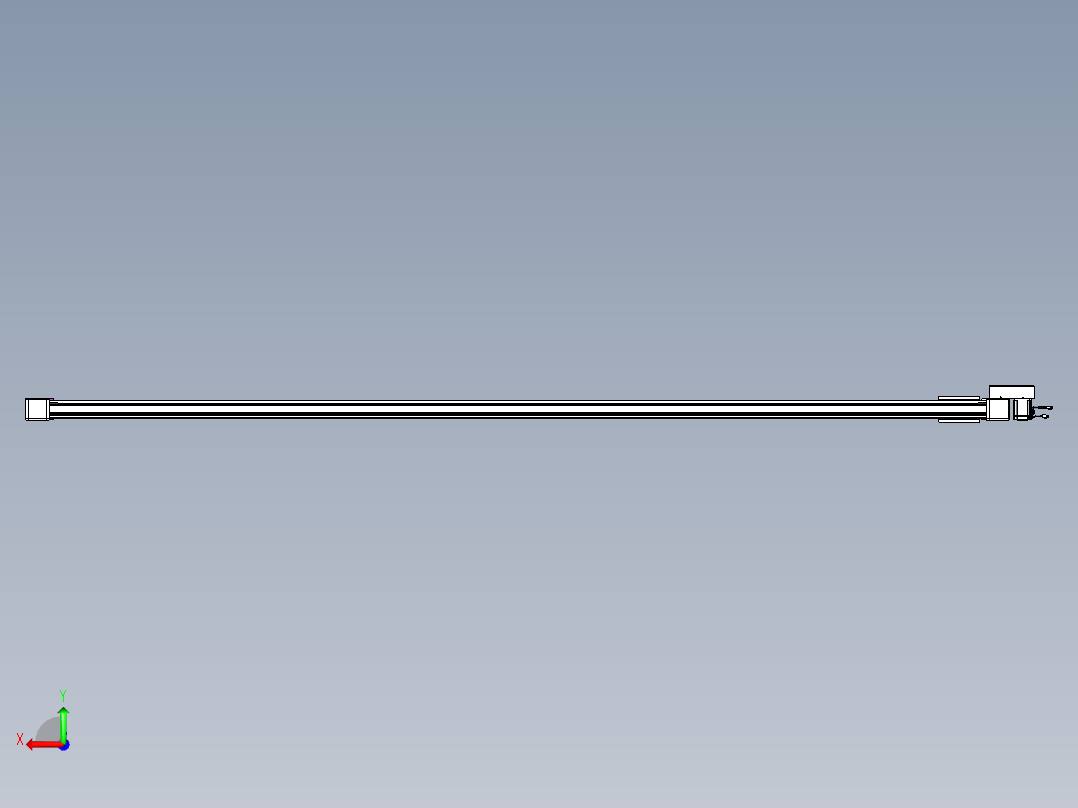 威洛博LB.GB同步带传动--欧规系列GB8-L96-S3900-BR-P75后视图