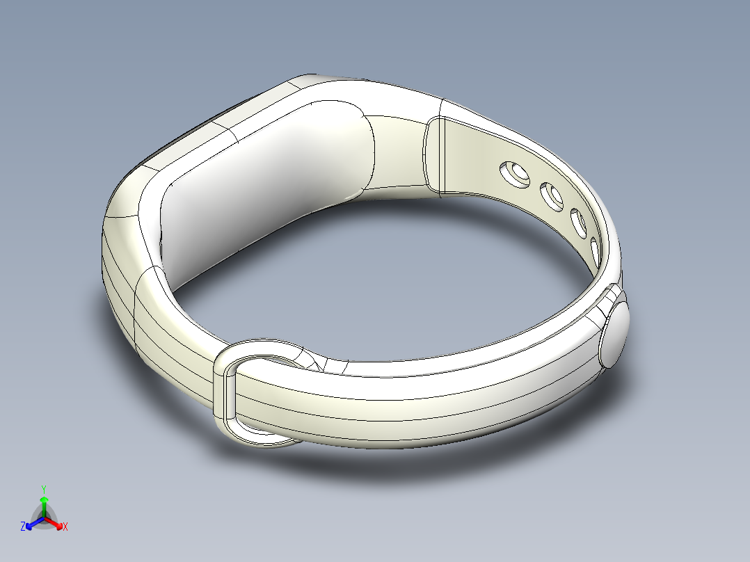 手环6正等轴测图