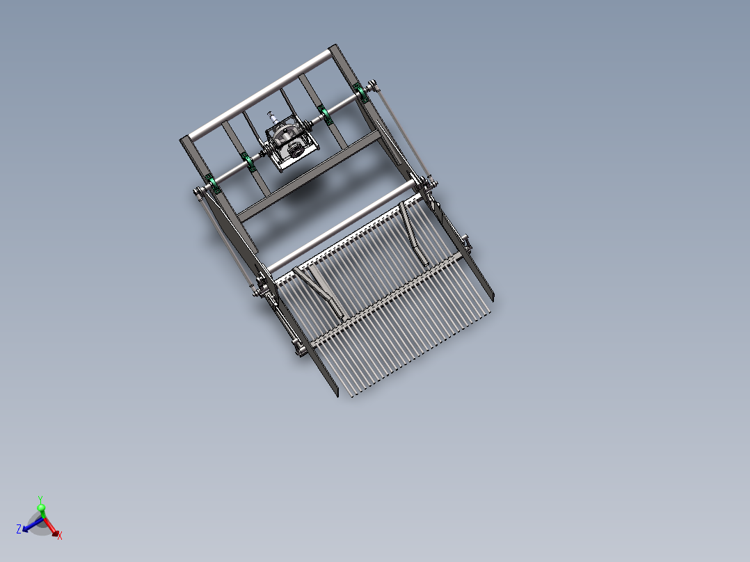 土豆收获机三维SolidWorks