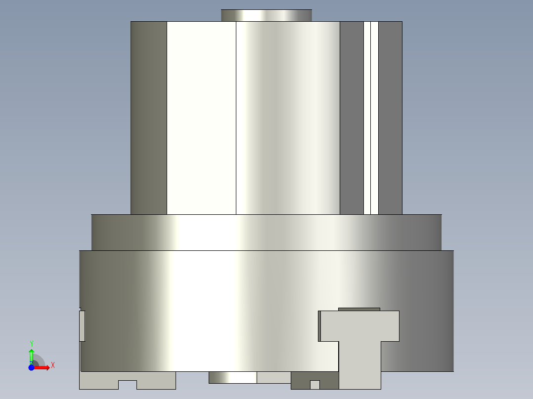 普通气爪PH02-25B前视图