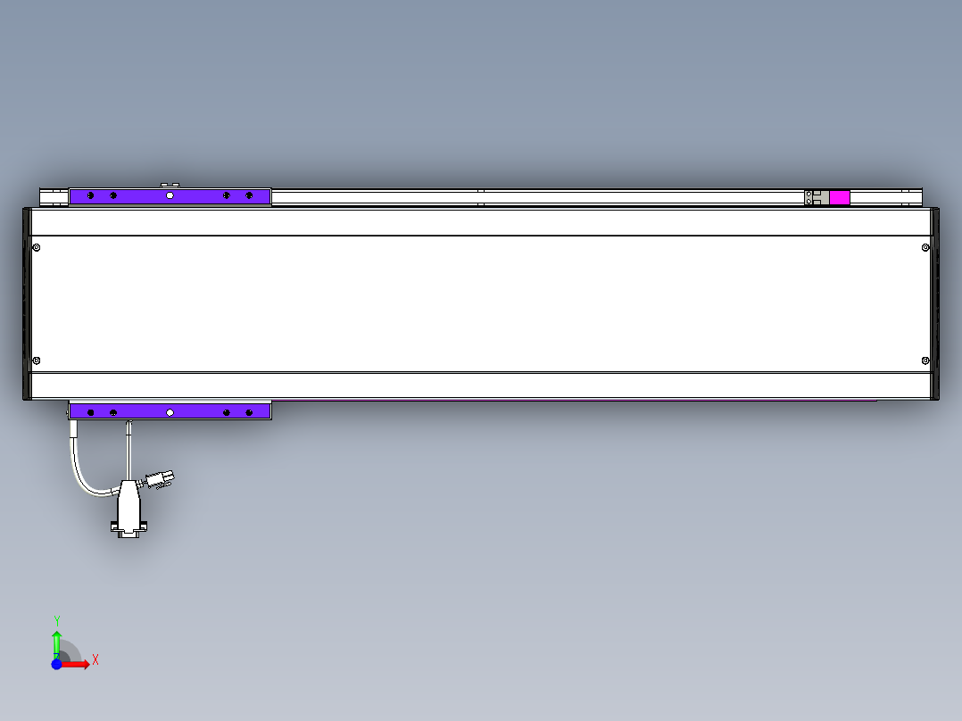 威洛博VL系列3d模型模组VL17E2Y-S550前视图