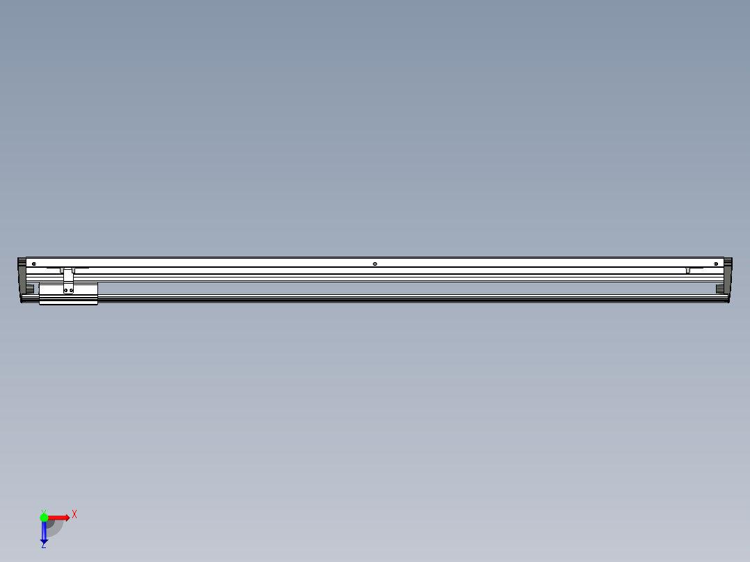 威洛博VL系列3d模型模组VL17E1Y-S1150俯视图