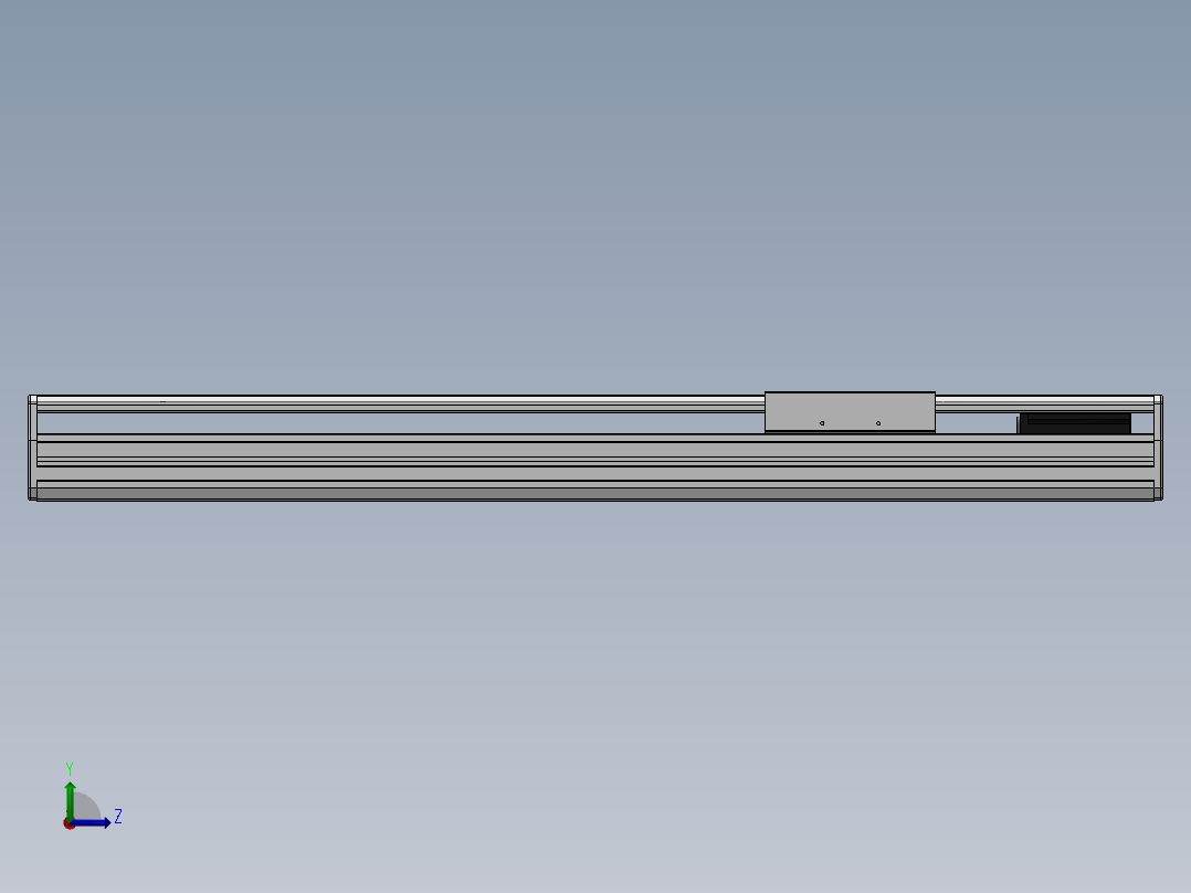 精密模组MY170-T10-600L-M-P40B-C4-C左视图