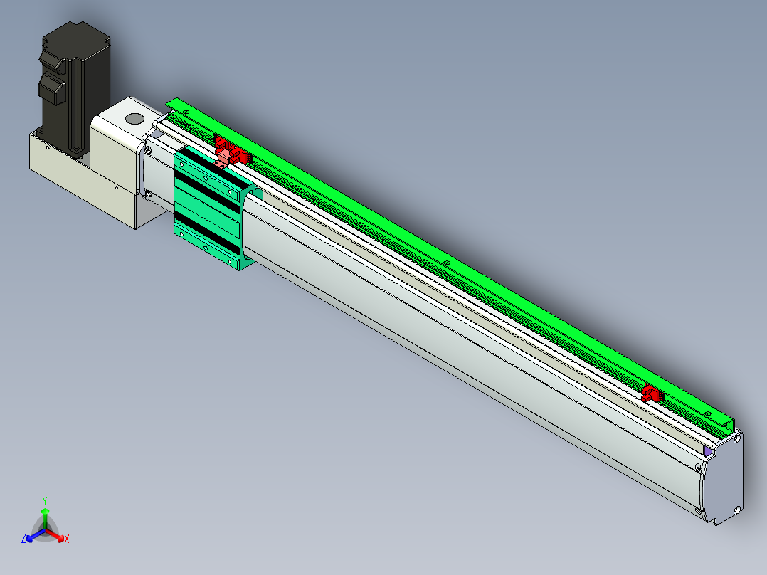 威洛博VBF10-L45-S600-BL-P40-C4正等轴测图
