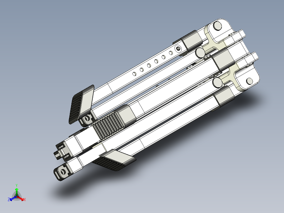 可折叠的椅子正等轴测图