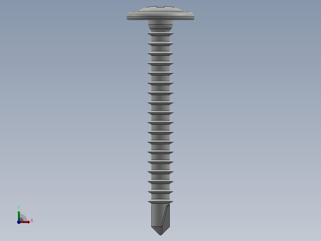 紧固件-Drill-Tip Saucer Screw-01