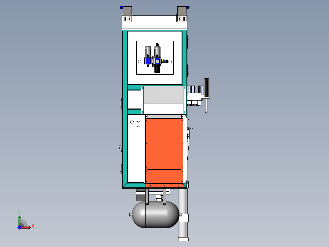 2023.02月-伺服可调双点电阻焊机sw19可编辑前视图