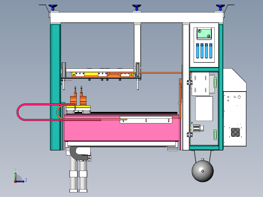 2023.02月-伺服可调双点电阻焊机sw19可编辑左视图