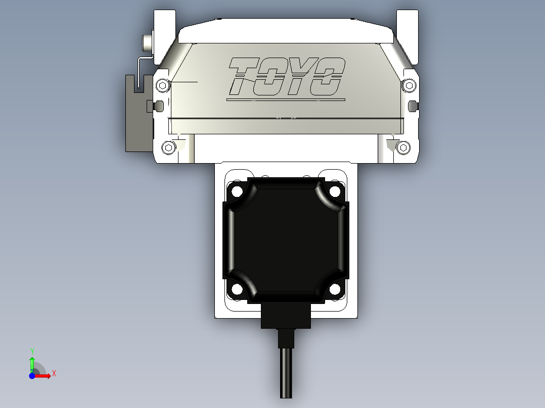 Toyo东佑达直线模组-ETH13-1050-BM-400W+煞車前视图