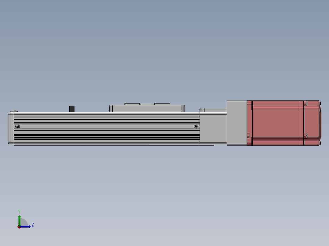 精密模组MY60-T10-100L-BC-P20B-C4-C左视图