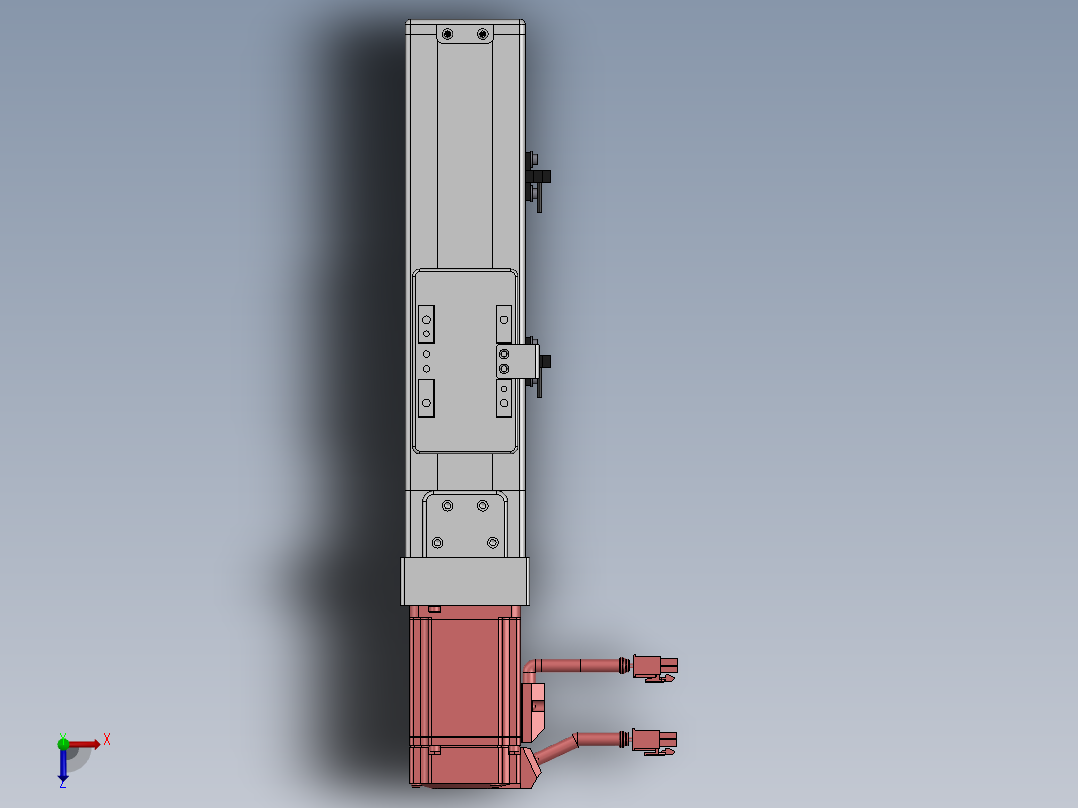 精密模组MY60-T10-100L-BC-P20B-C4-C俯视图