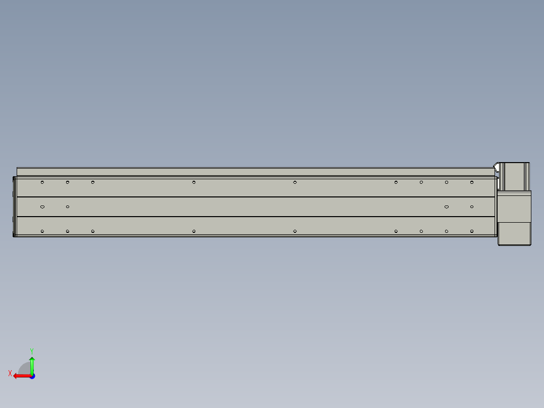 威洛博VBF12-S700-BLU后视图