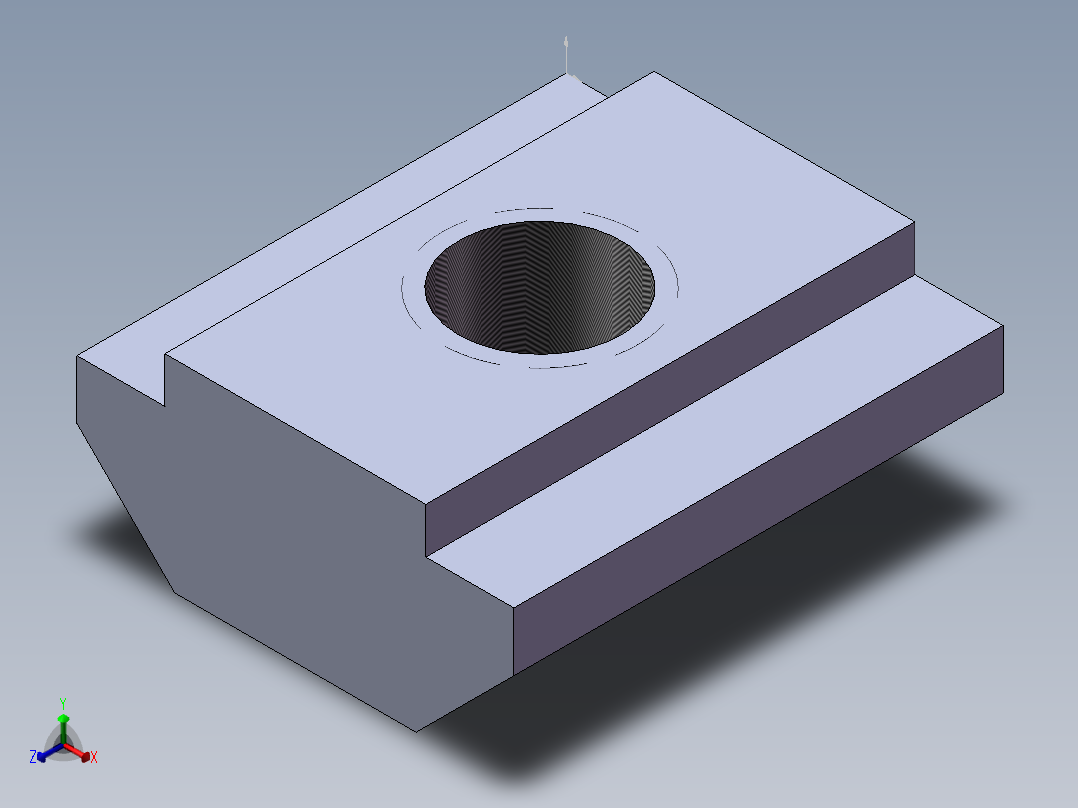 铝型材及其附件2.11.08.M6正等轴测图