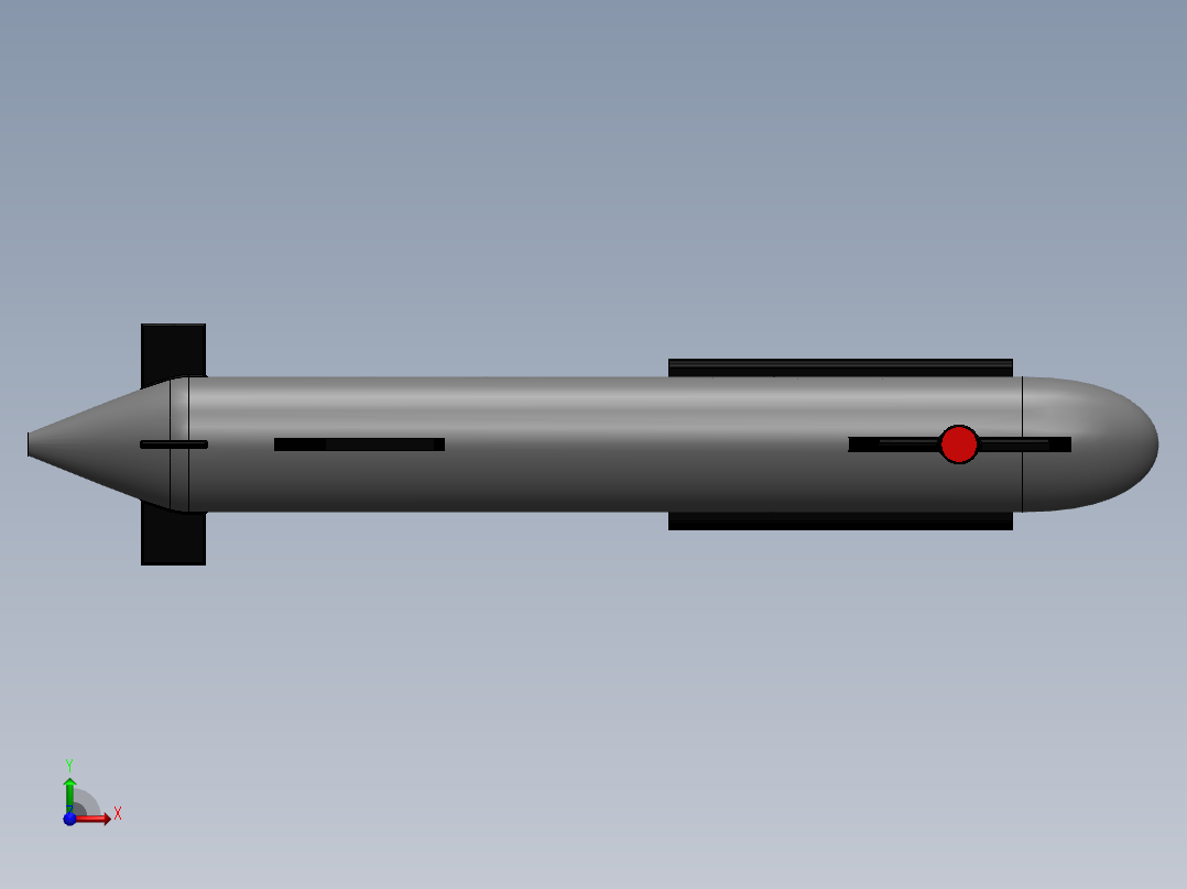 无人水下航行器（AUV）-2--sw前视图