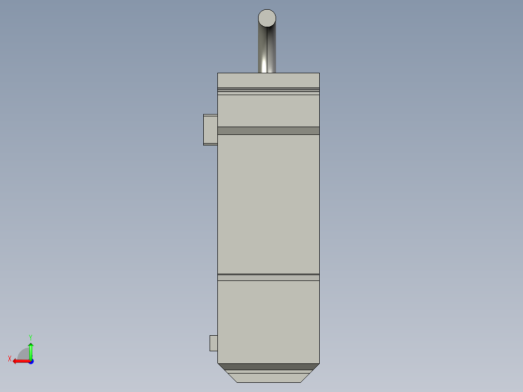 基恩士GT-72(P)_kc图纸模型后视图