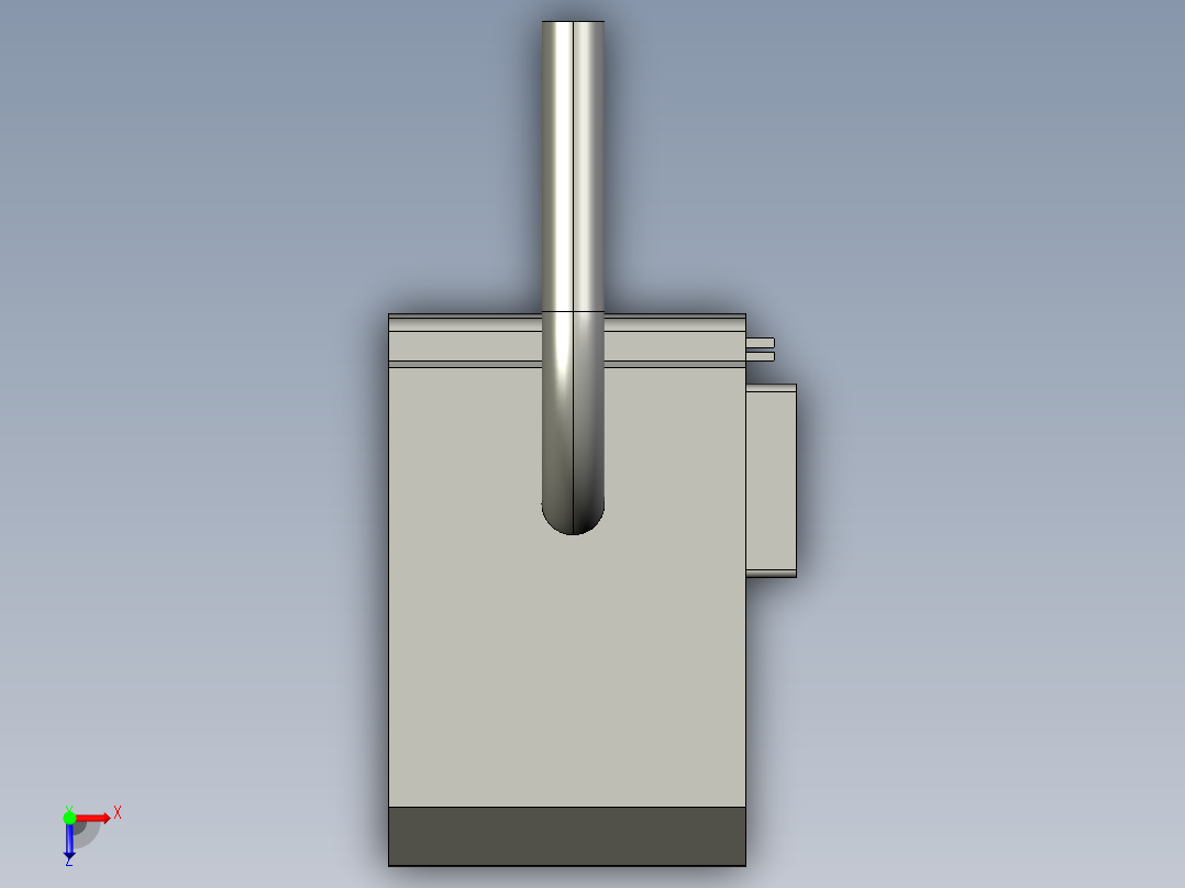 基恩士GT-72(P)_kc图纸模型俯视图