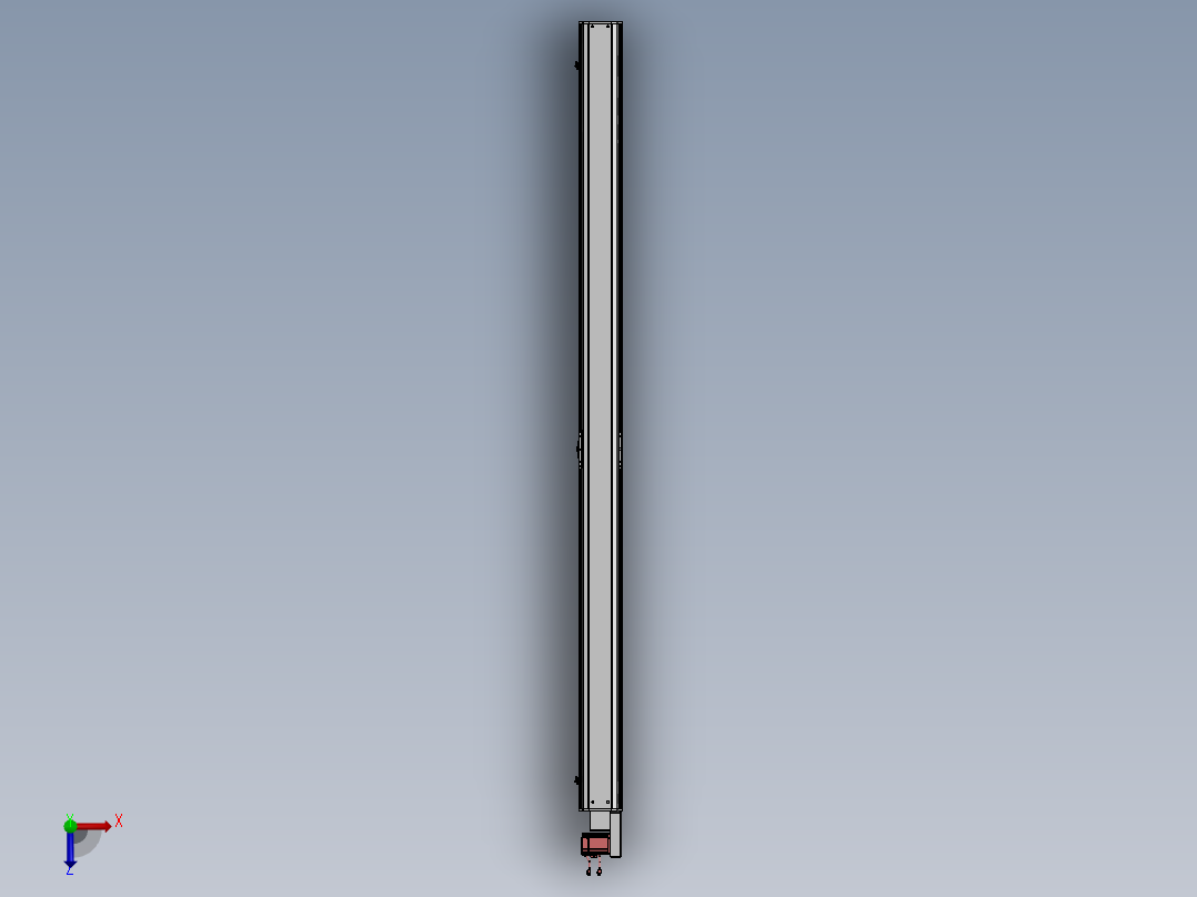 精密模组MT170-L125-2800-R-M75-C4俯视图