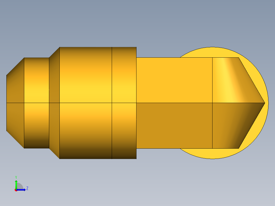 扩口式工业通用硬管接头Union Elbow 155F-5左视图
