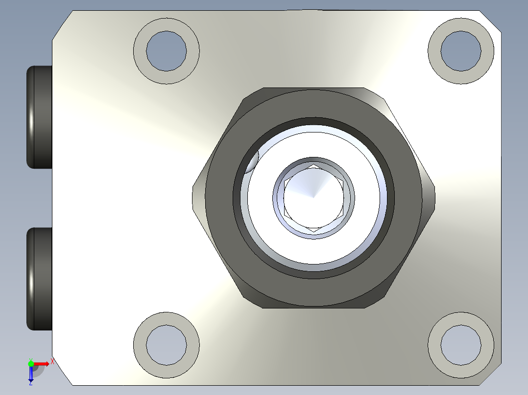 KOSMEKLHS0480-CL-Y30多系列多零件图纸模型俯视图