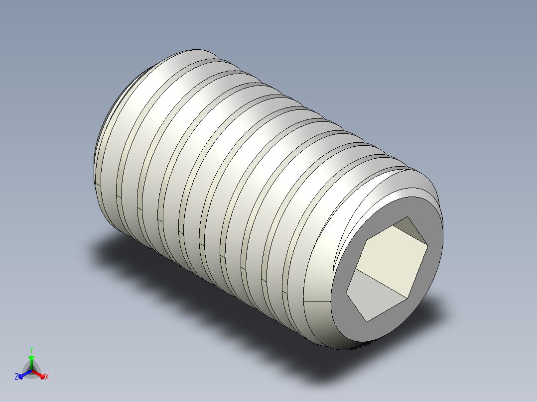 DIN 913-ISO 4026 固定螺钉-M12 L=20.STEP