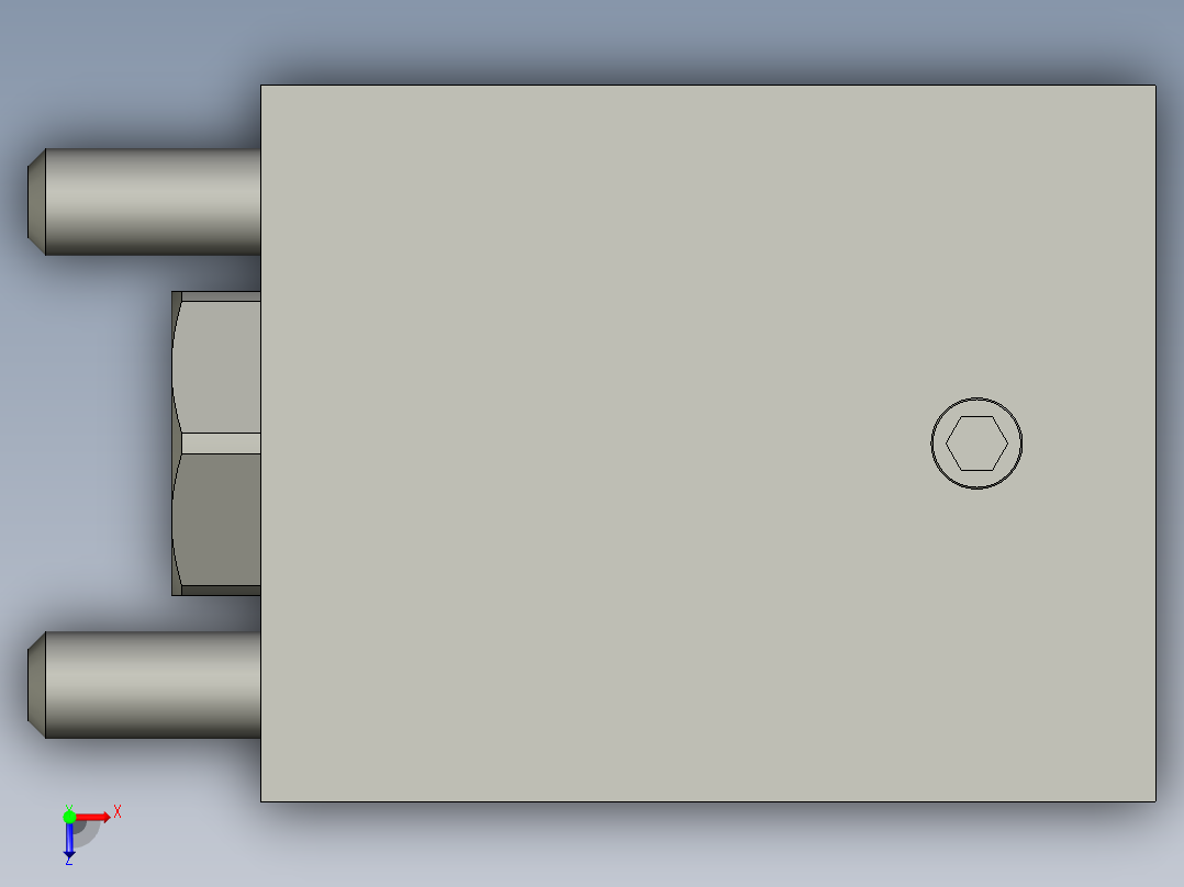 KOSMEKJKB0x0-0S多系列多零件图纸模型俯视图