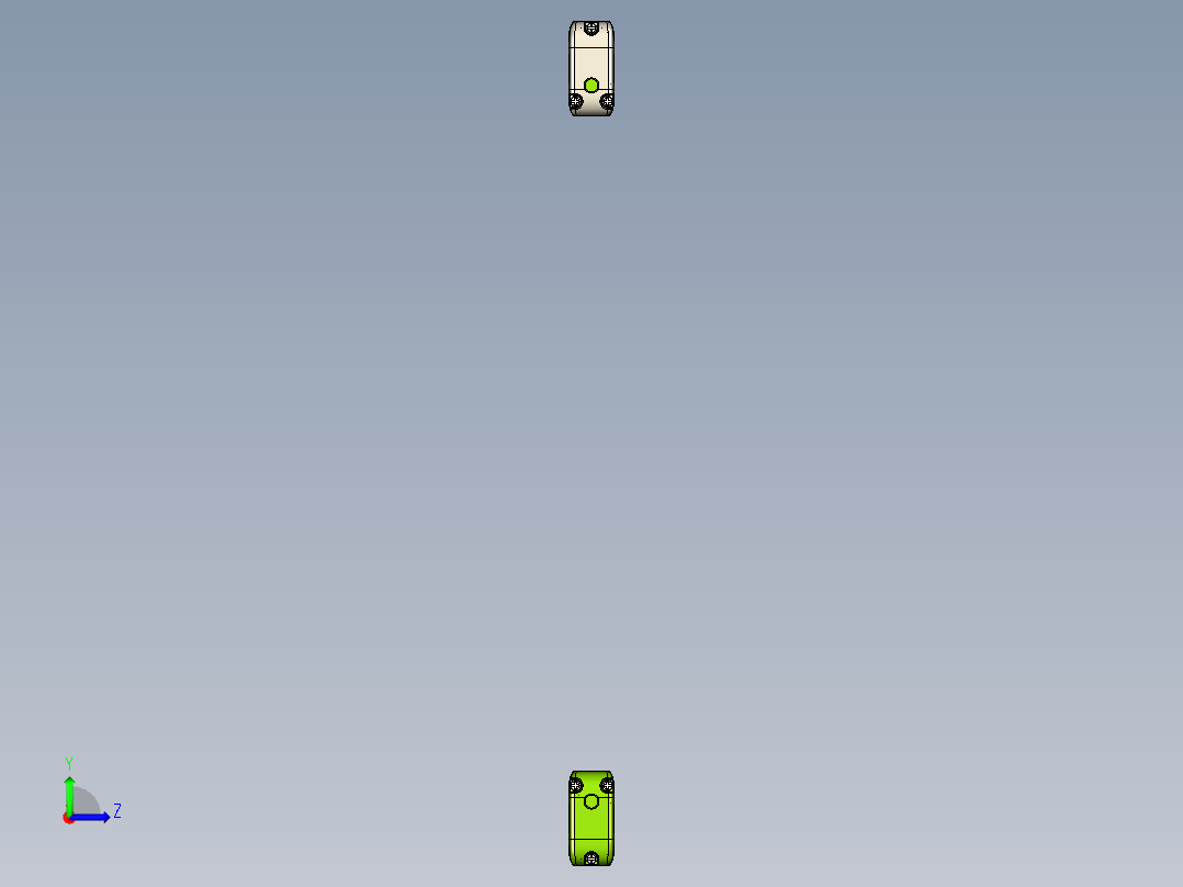 安全_区域传感器H2TLS1210_3D左视图