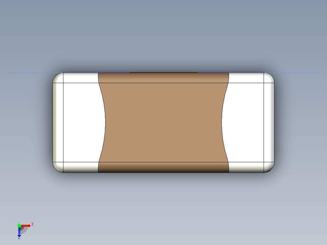 CAPC-0805-T0.95-BN俯视图