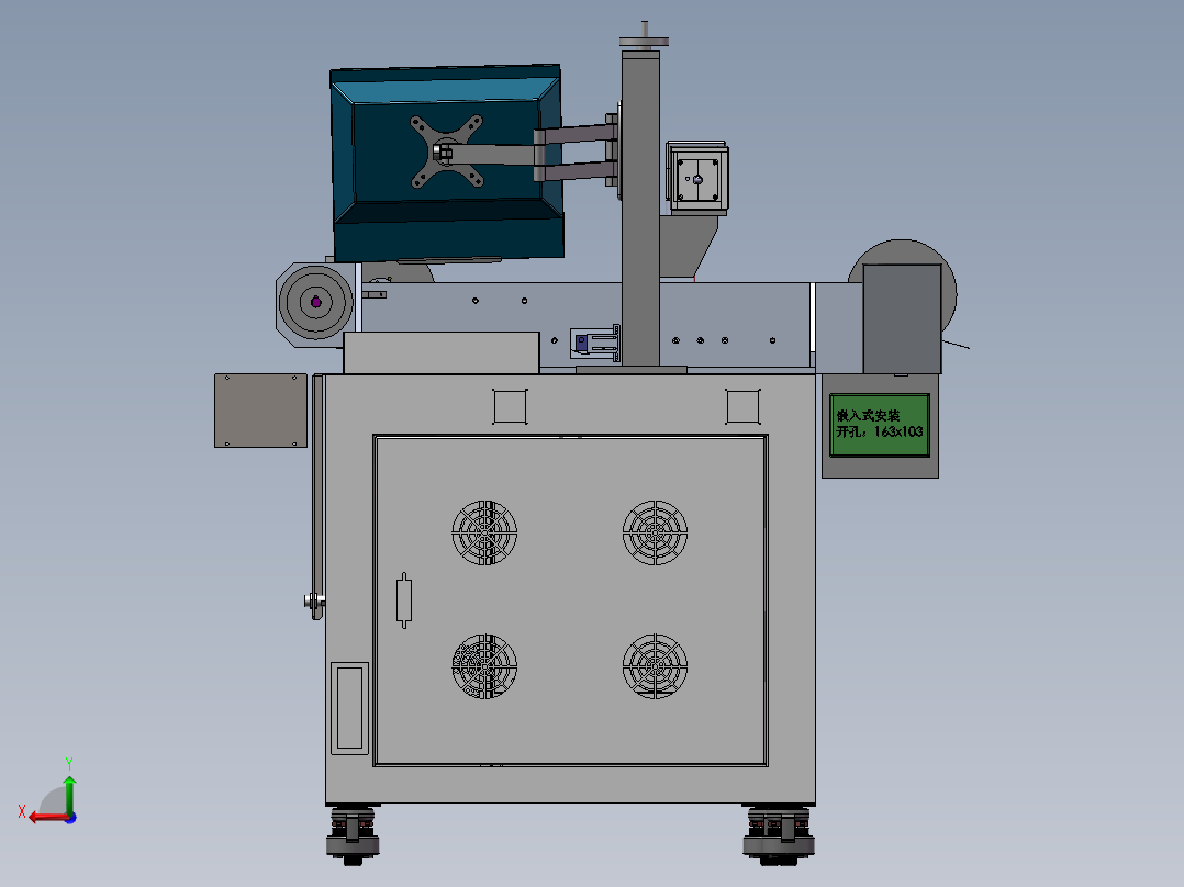卷料自动进料激光打标(含DFM)sw17可编辑后视图