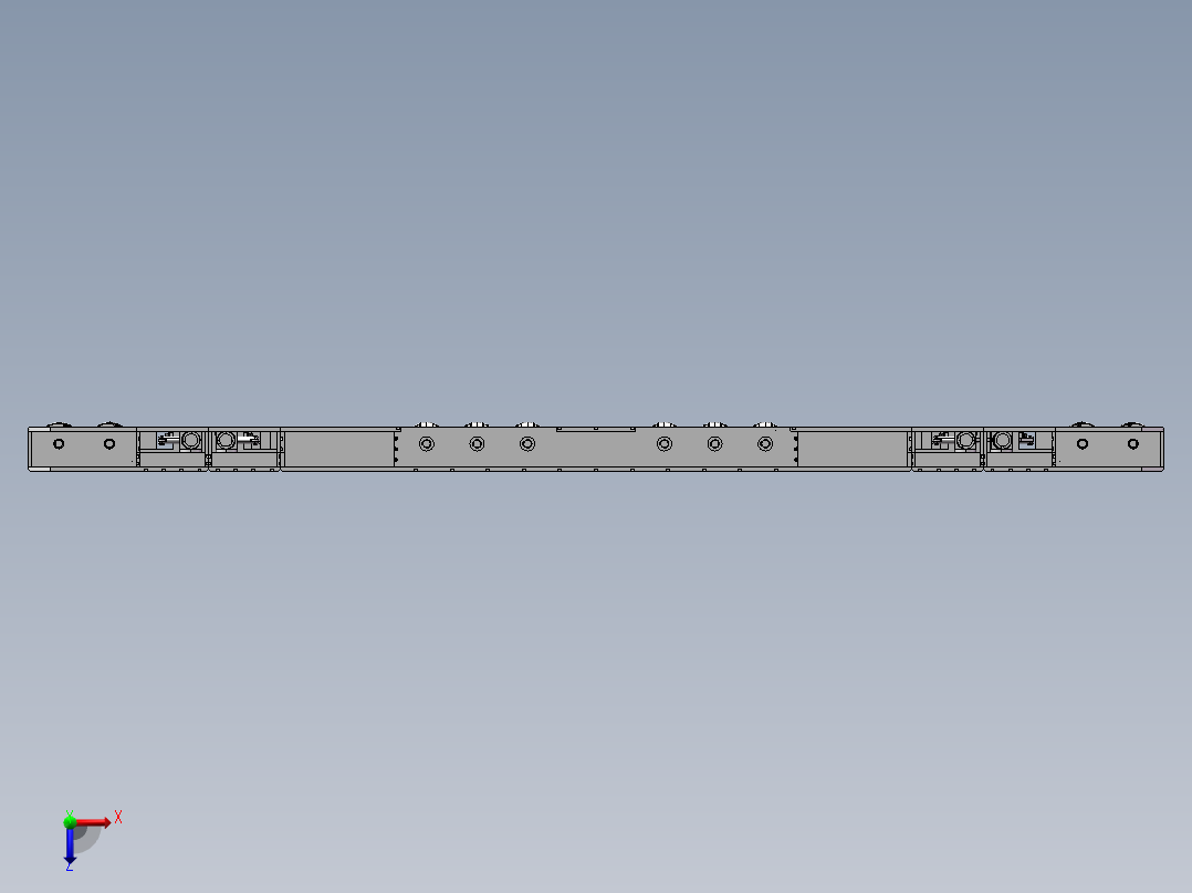 汽车搬运AGV移栽机器人3d图纸 agv移栽机 停车场搬运机器人3d模型俯视图