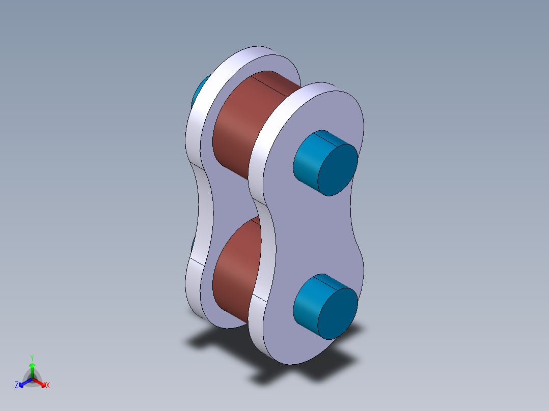 CATIA<span style='color: red'>链轮</span><span style='color: red'>链条</span>装配