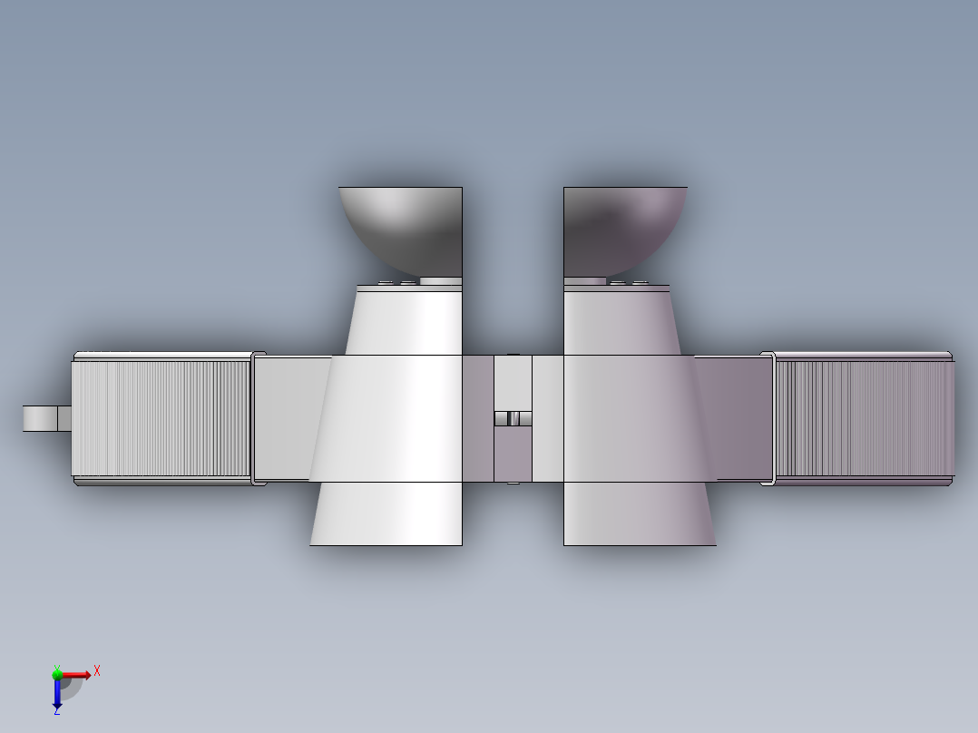 红花机构 (2)俯视图