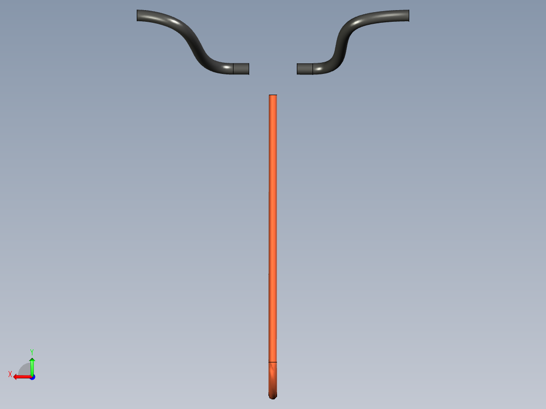 便携式烧烤拖车后视图