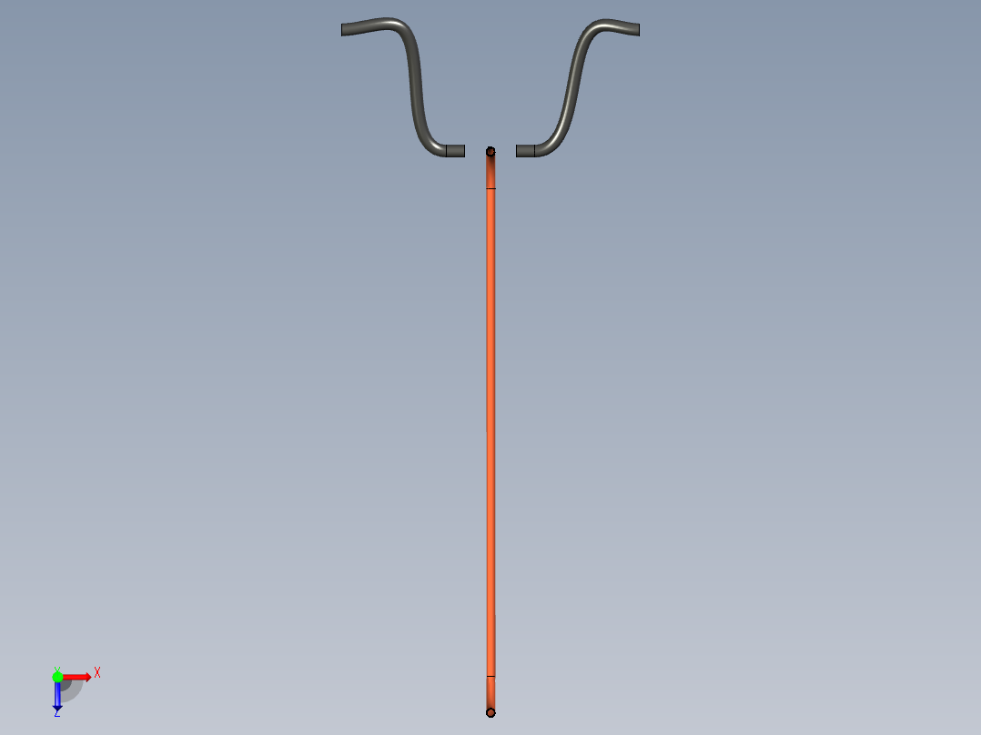 便携式烧烤拖车俯视图