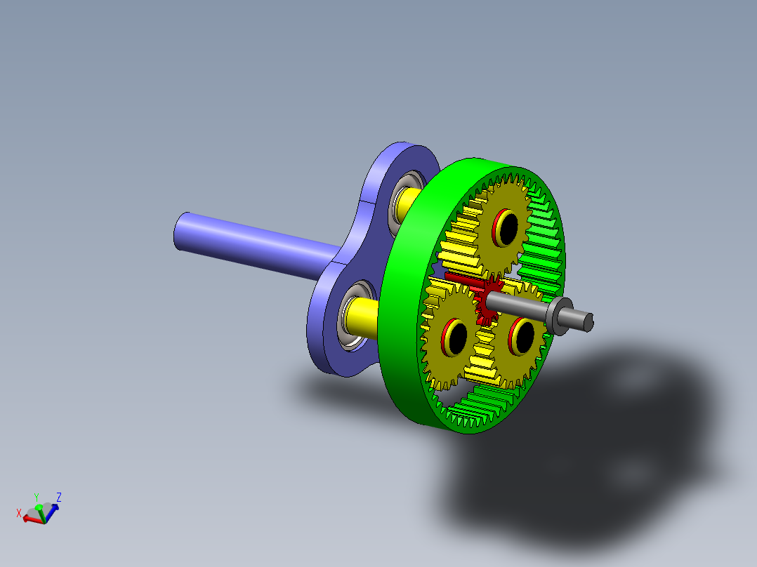 行星齿轮系统--SW