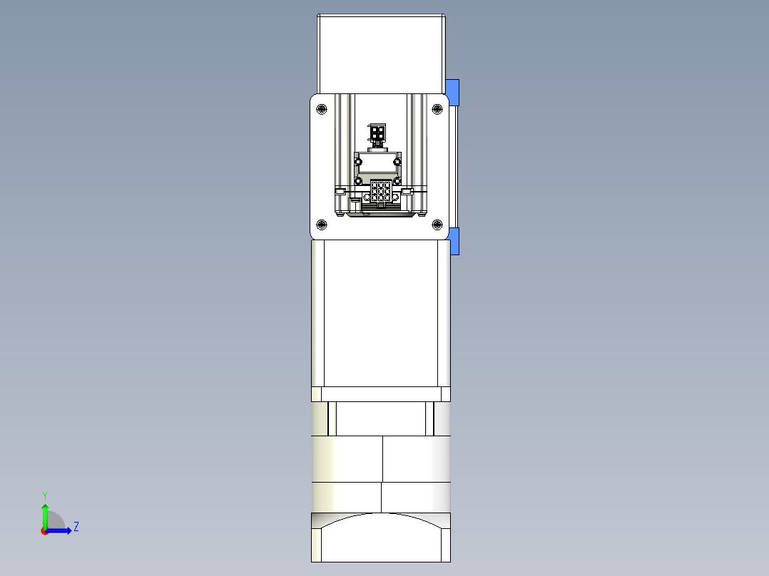 威洛博LB.GB同步带传动--欧规系列GB8-L192-S1750-BL-P75-K左视图