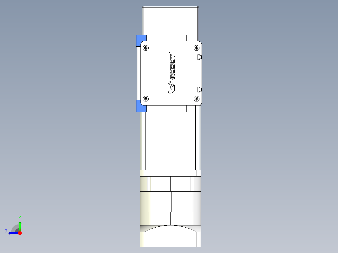 威洛博LB.GB同步带传动--欧规系列GB8-L192-S1750-BL-P75-K右视图