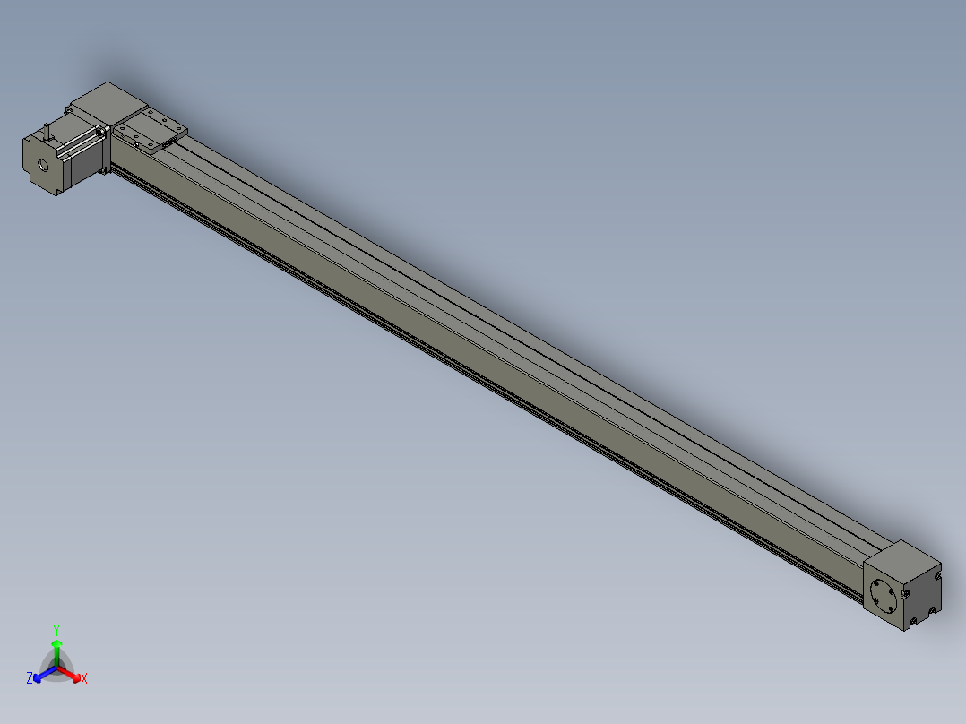 模组FBL80E1500-L正等轴测图