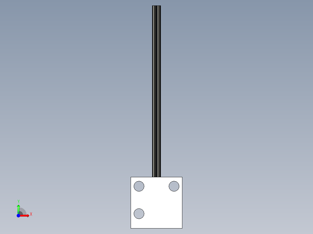 矩阵光纤_漫反射型FR-S11前视图