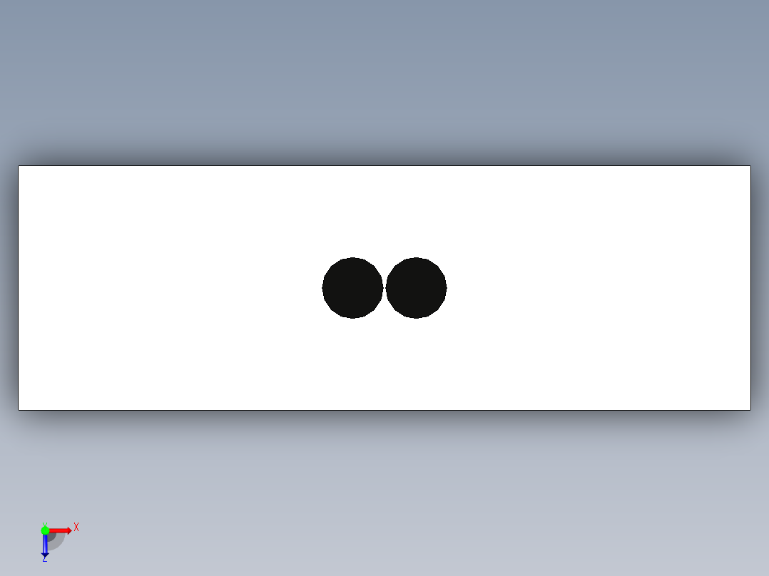 矩阵光纤_漫反射型FR-S11俯视图