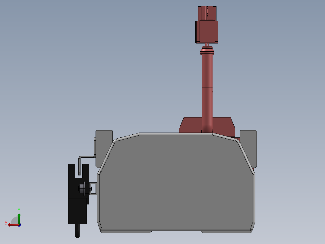 精密模组MY100-T10-1050L-BC-P20B-C4-C后视图