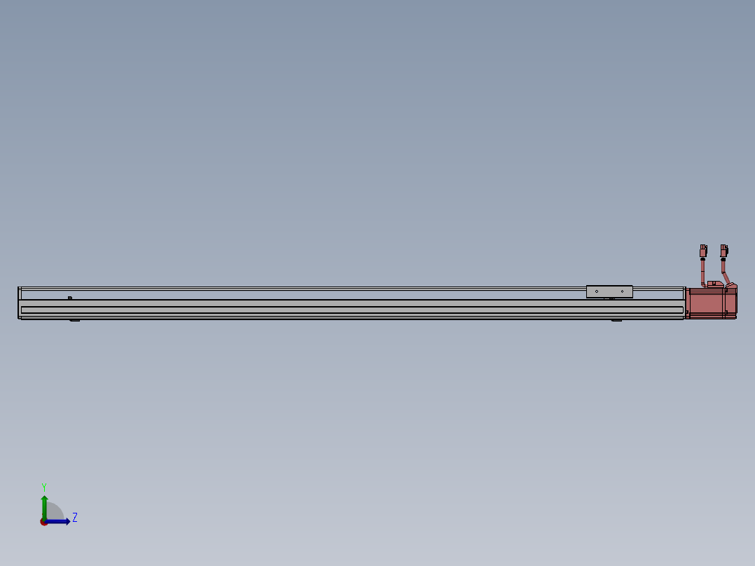 精密模组MY100-T10-1050L-BC-P20B-C4-C左视图