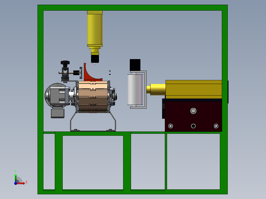 水果削皮机-三维==1281908==150前视图