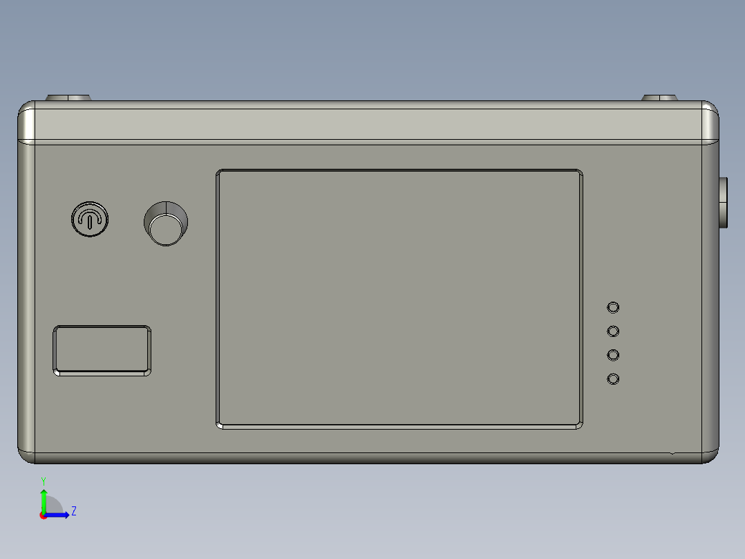 呼吸机--stp左视图