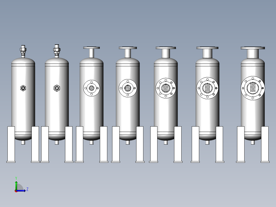 219气体分离器sw18可编辑左视图