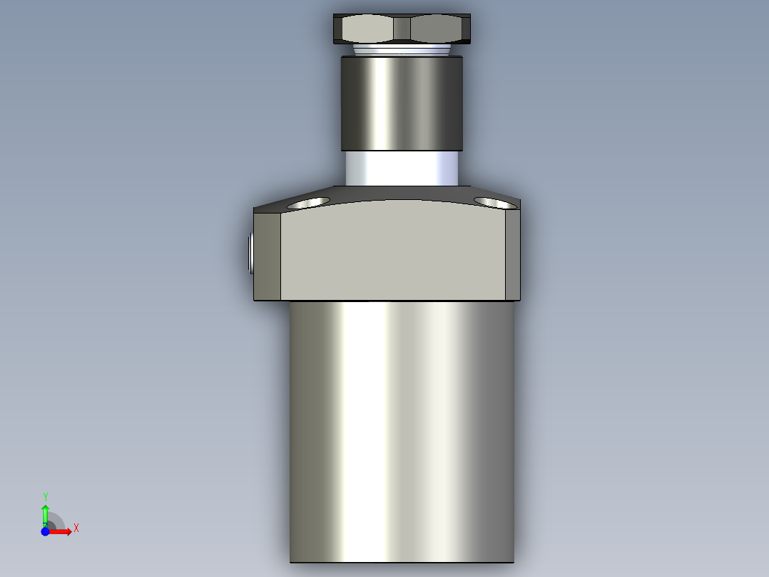 KOSMEKLHS0900-GL-Y60多系列多零件图纸模型前视图